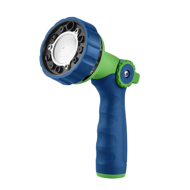 GREEN MOUNT Garden Hose Nozzle, Water Hose Spray Nozzle with Thumb Control On Off Valve for Easy Water Flow Control - Image 1